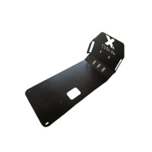 Harley Davidson X440 Stainless Steel Sump Guard Engine Guard Base Plate Skid Plate (Black)