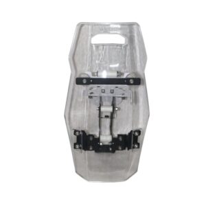 Motocare Mantis Rally Tower Touring Windshield with Clamp Kit for Royal Enfield Himalayan 450