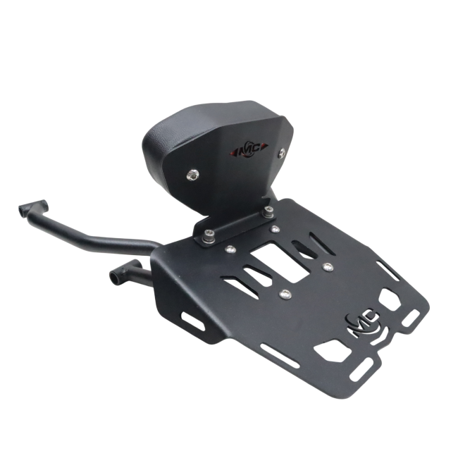 MotoCare Rally Pipe Carrier with Backrest for Royal Enfield Himalayan 450 MotoCare Rally Pipe Carrier with Backrest for Royal Enfield Himalayan 450