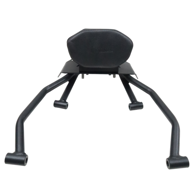 Premium Rally Pipe Carrier With Backrest For Himalayan 450 (Black) Premium Rally Pipe Carrier With Backrest For Himalayan 450 (Black)