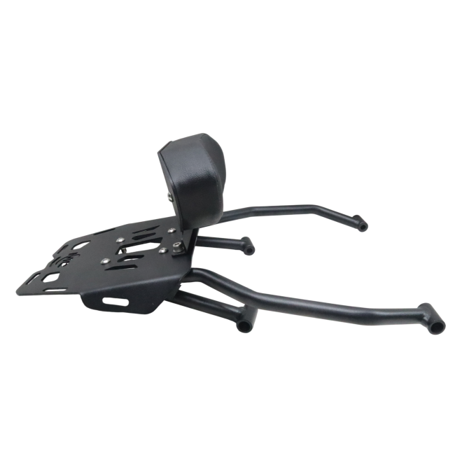 Royal Enfield Himalayan 450 MotoCare Rally Pipe Carrier With Backrest (Black) Royal Enfield Himalayan 450 MotoCare Rally Pipe Carrier With Backrest (Black)