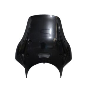Polycarbonate Visor Windshield For Himalayan 450 (Black)